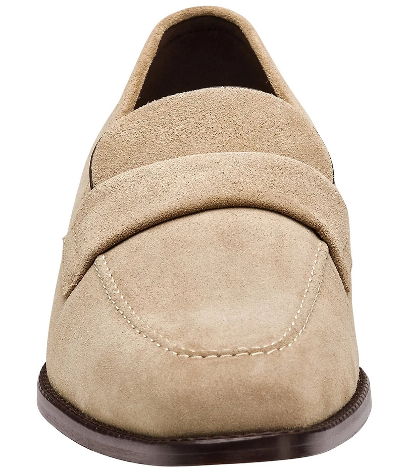 Johnston & Murphy Men's Floyd Suede Penny Loafers