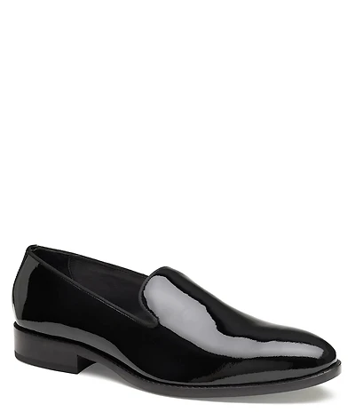Johnston & Murphy Men's Gavney Patent Leather Slip On Loafers