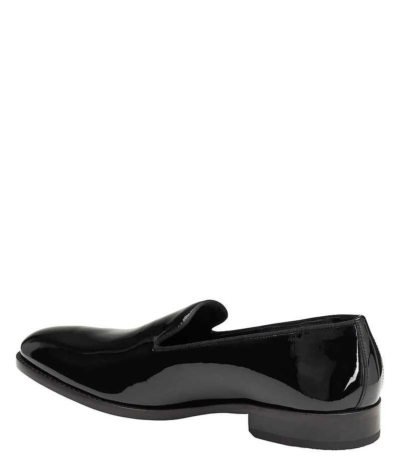 Johnston & Murphy Men's Gavney Patent Leather Slip On Loafers