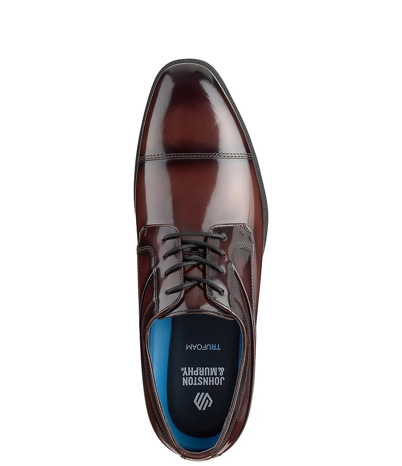 Johnston & Murphy Men's Gibbons Cap Toe Hand-finished Oxford