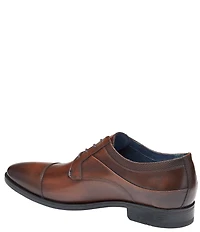 Johnston & Murphy Men's Gibbons Leather Cap Toe Oxfords