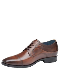 Johnston & Murphy Men's Gibbons Leather Cap Toe Oxfords