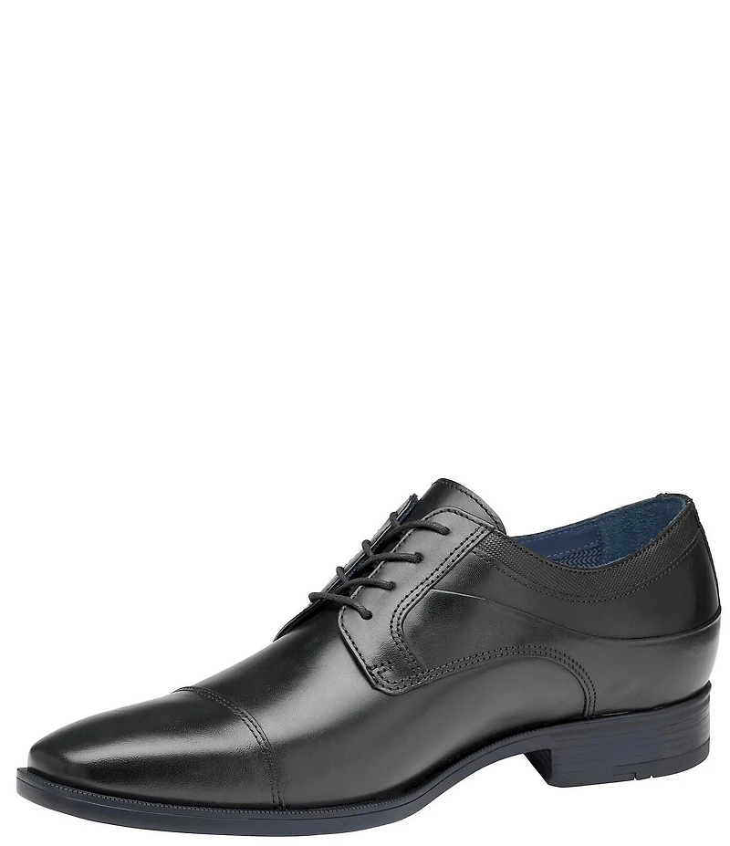 Johnston & Murphy Men's Gibbons Leather Cap Toe Oxfords