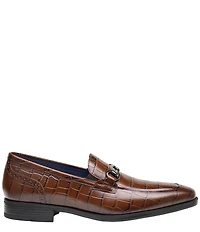 Johnston & Murphy Men's Gibbons Croc Bit Loafers