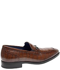 Johnston & Murphy Men's Gibbons Croc Bit Loafers