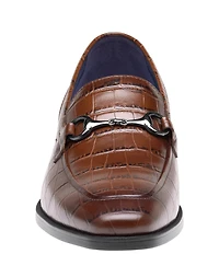 Johnston & Murphy Men's Gibbons Croc Bit Loafers