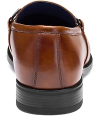 Johnston & Murphy Men's Gibbons Embossed Bit Buckle Loafers
