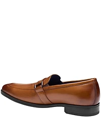 Johnston & Murphy Men's Gibbons Embossed Bit Buckle Loafers