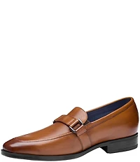 Johnston & Murphy Men's Gibbons Embossed Bit Buckle Loafers