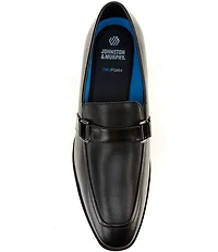 Johnston & Murphy Mens Gibbons Embossed Bit Buckle Loafers