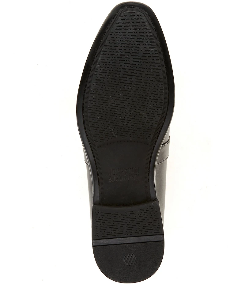 Johnston & Murphy Mens Gibbons Embossed Bit Buckle Loafers