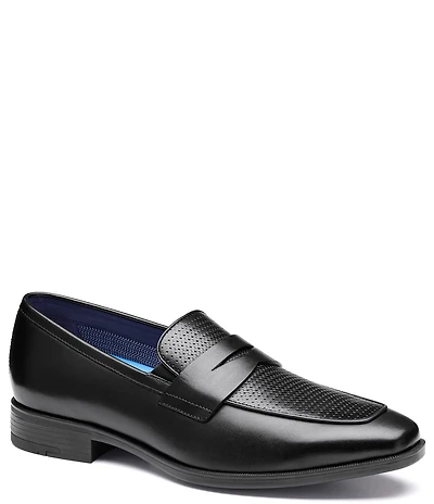 Johnston & Murphy Mens Gibbons Embossed Penny Loafer
