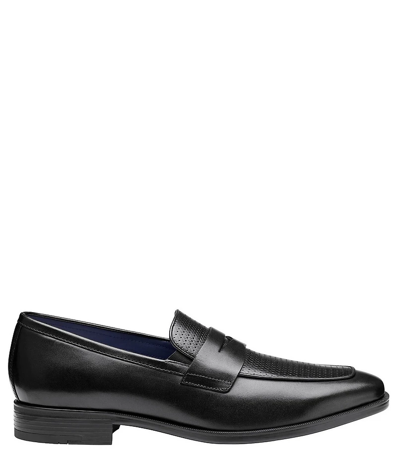 Johnston & Murphy Mens Gibbons Embossed Penny Loafer