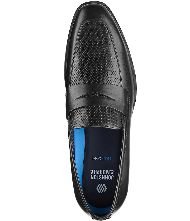 Johnston & Murphy Mens Gibbons Embossed Penny Loafer