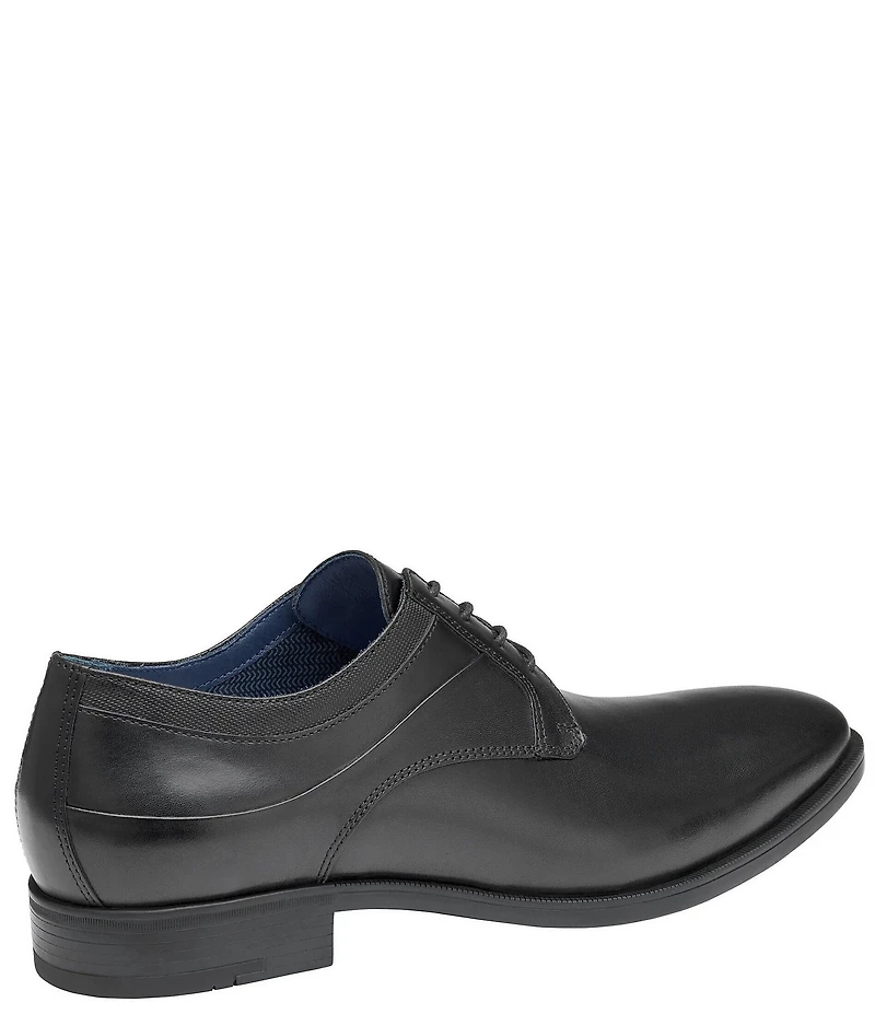Johnston & Murphy Men's Gibbons Leather Plain Toe Lace Up Oxfords