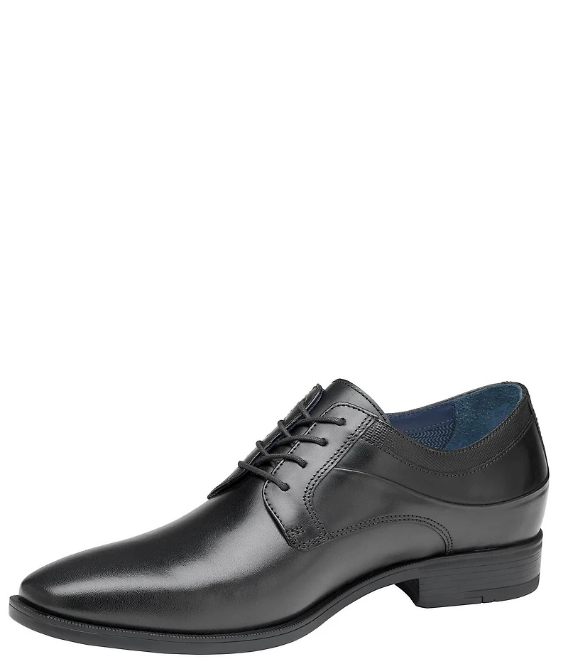 Johnston & Murphy Men's Gibbons Leather Plain Toe Lace Up Oxfords