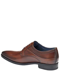 Johnston & Murphy Men's Gibbons Leather Plain Toe Lace Up Oxfords