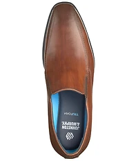 Johnston & Murphy Men's Gibbons Leather Bike Toe Oxfords