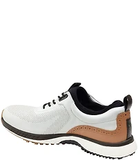 Johnston & Murphy Men's H1-Luxe Hybrid XC4 Waterproof Perforated Leather Golf Sneakers