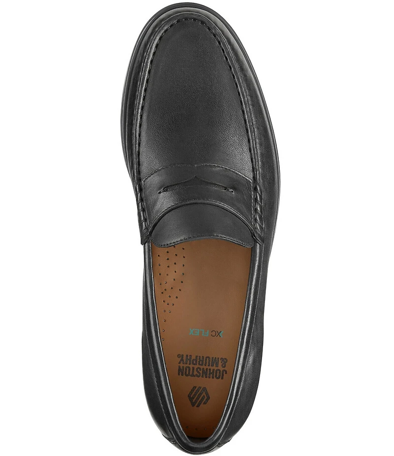 Johnston & Murphy Men's Harrison Leather Penny Loafers