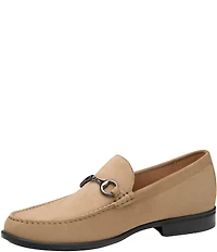Johnston & Murphy Men's Harrison Suede Bit Buckle Loafers