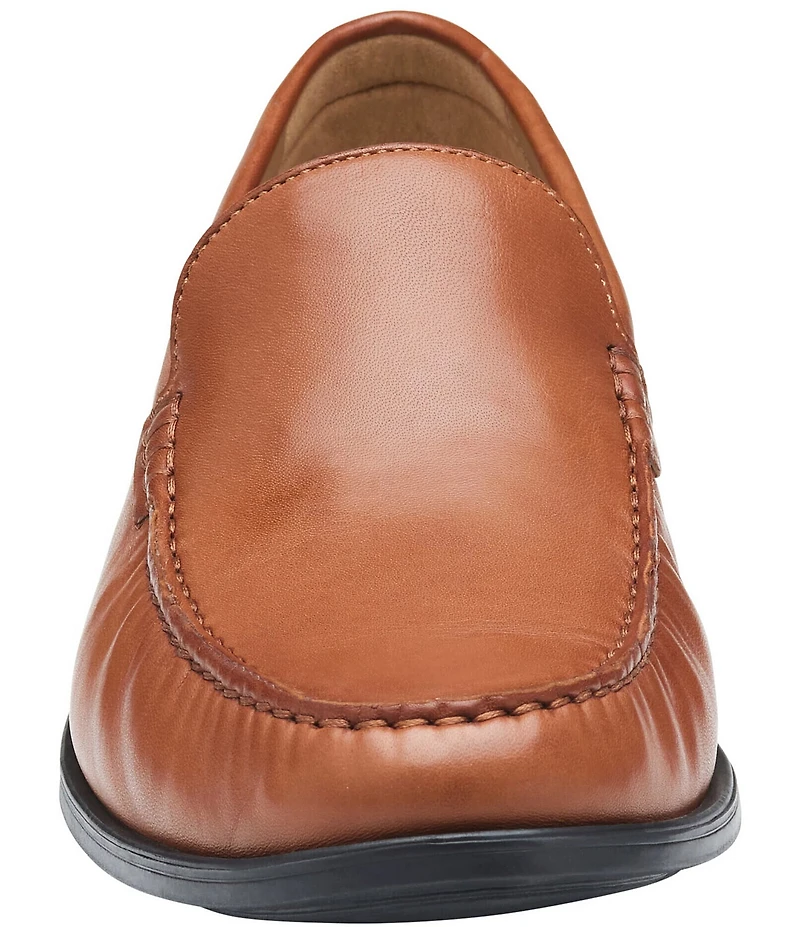 Johnston & Murphy Men's Harrison Leather Slip On Venetian Loafers