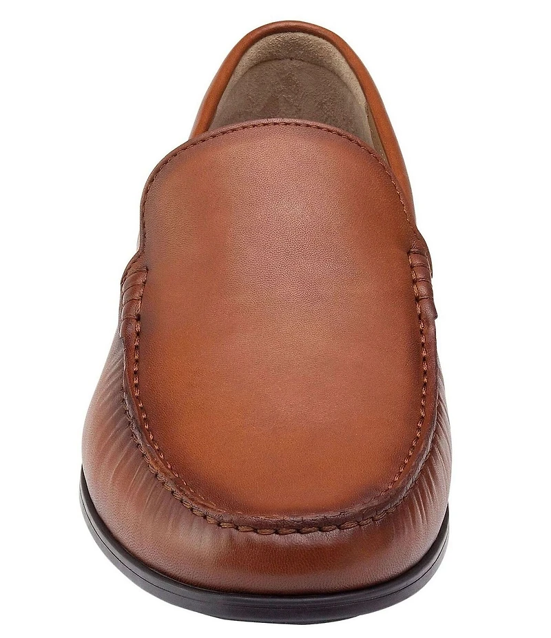 Johnston & Murphy Men's Hawkins Leather Venetian Loafers