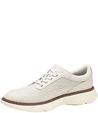 Johnston & Murphy Men's Hayden Leather Stretch Lace U-Throat Sneakers
