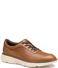 Johnston & Murphy Men's Hayden Leather Stretch Lace U-Throat Sneakers