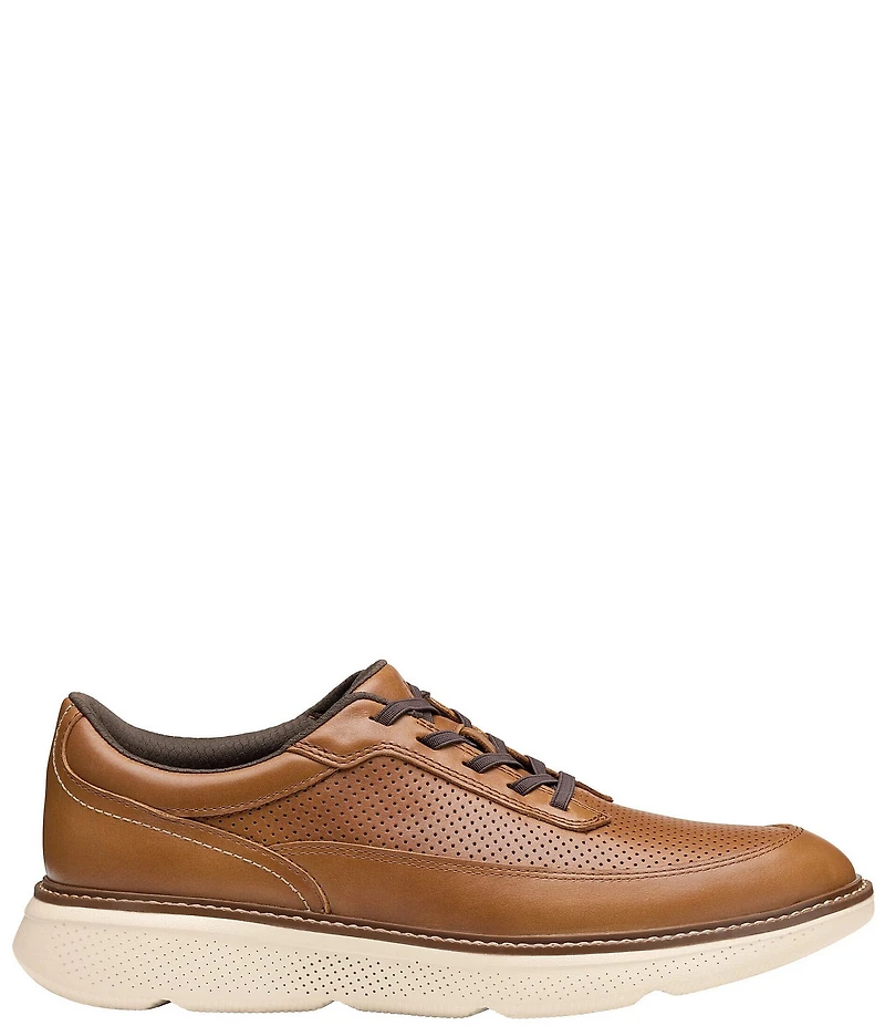 Johnston & Murphy Men's Hayden Leather Stretch Lace U-Throat Sneakers