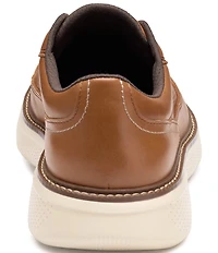 Johnston & Murphy Men's Hayden Leather Stretch Lace U-Throat Sneakers