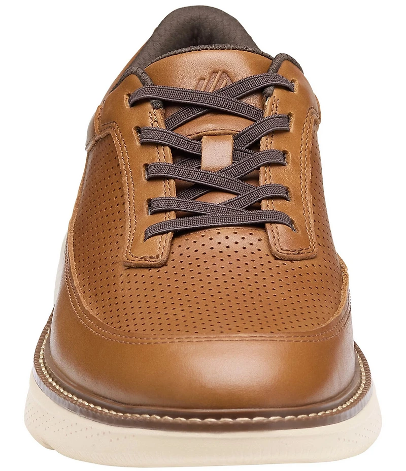 Johnston & Murphy Men's Hayden Leather Stretch Lace U-Throat Sneakers