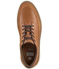 Johnston & Murphy Men's Hayden Leather Stretch Lace U-Throat Sneakers