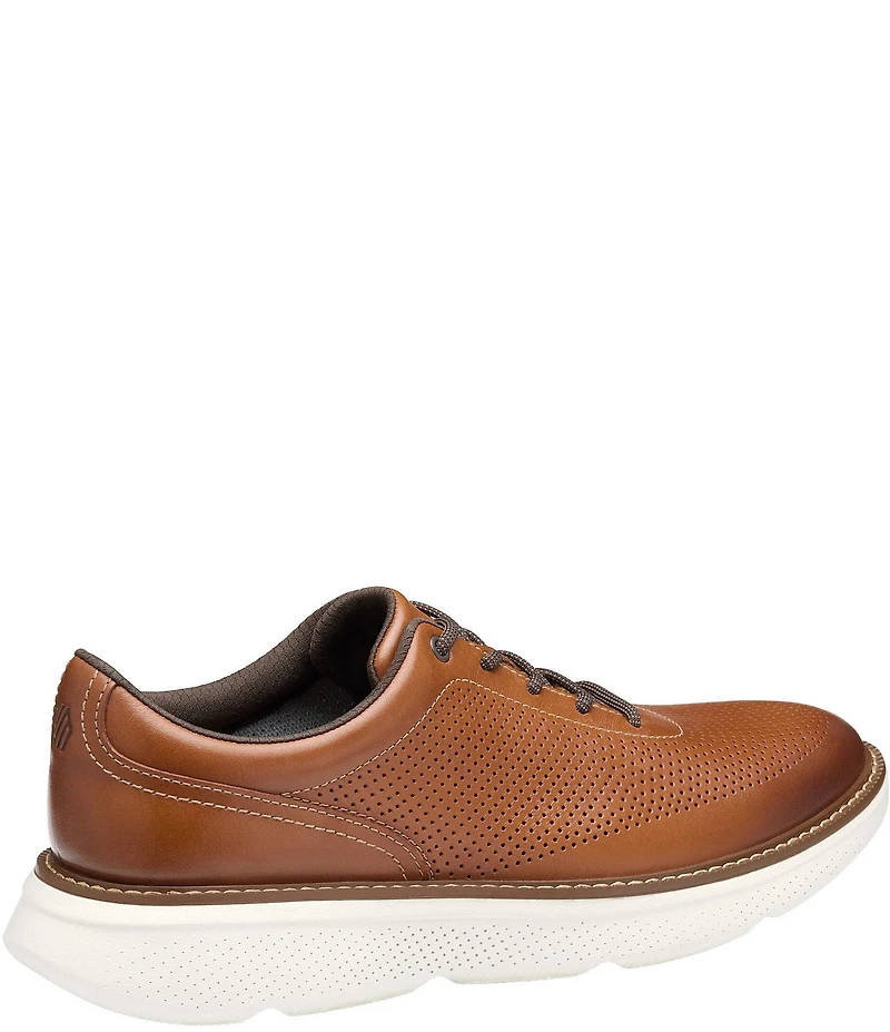 Johnston & Murphy Men's Hayden Perforated Leather U-Throat Lace Up Sneakers