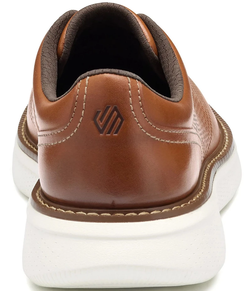 Johnston & Murphy Men's Hayden Perforated Leather U-Throat Lace Up Sneakers