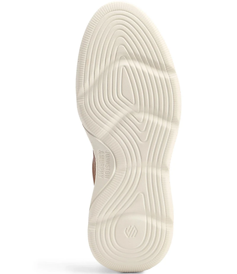 Johnston & Murphy Men's Hayden Perforated Leather U-Throat Lace Up Sneakers