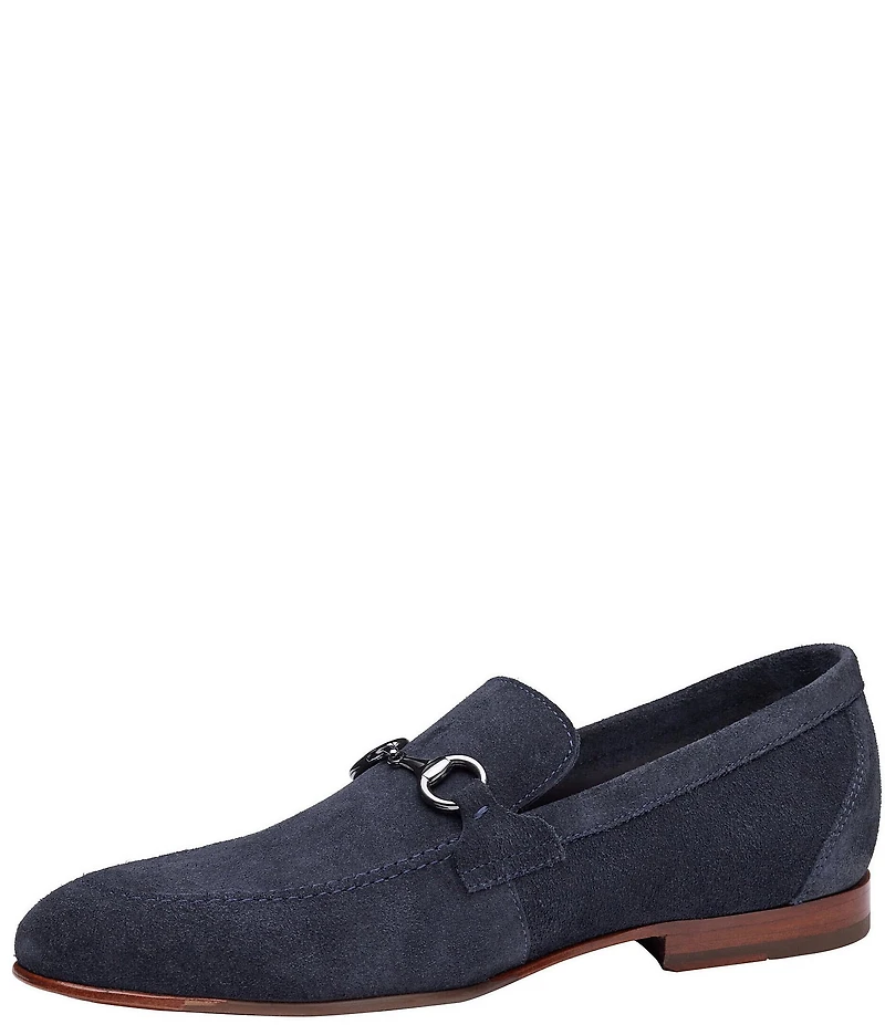 Johnston & Murphy Men's Higgins Bit Suede Loafer