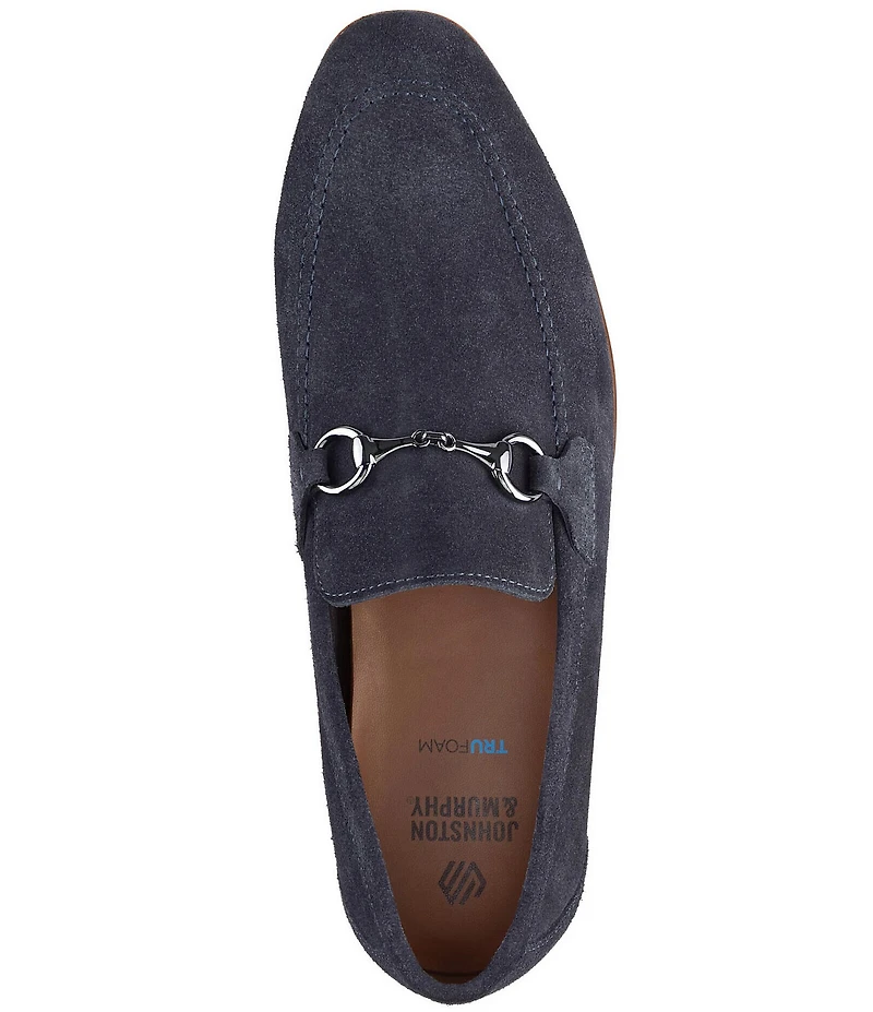 Johnston & Murphy Men's Higgins Bit Suede Loafer