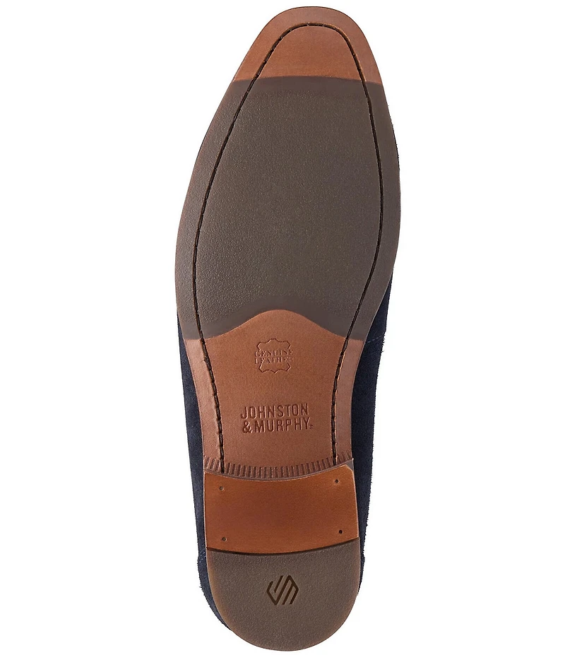 Johnston & Murphy Men's Higgins Bit Suede Loafer
