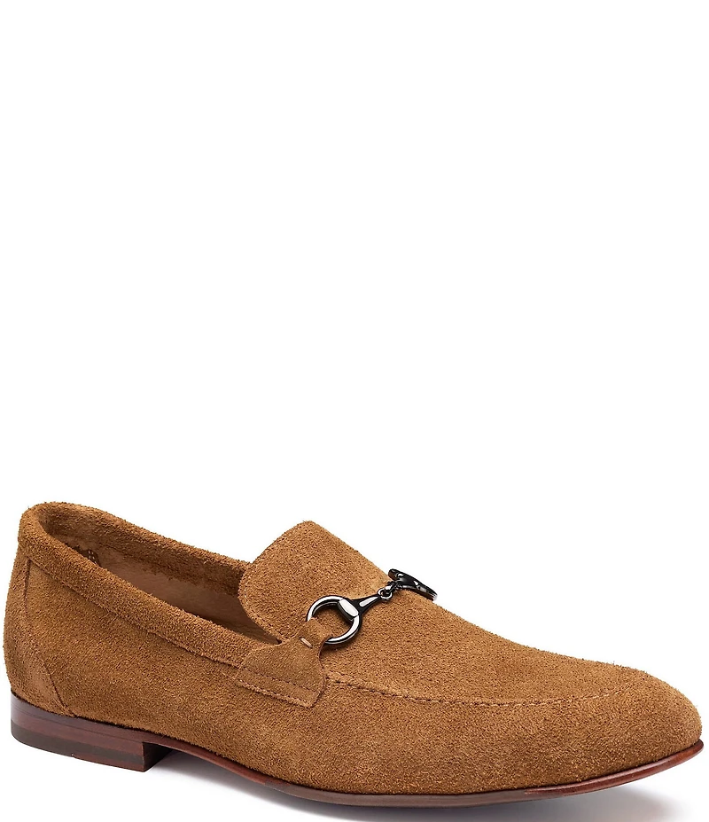 Johnston & Murphy Men's Higgins Bit Suede Loafer