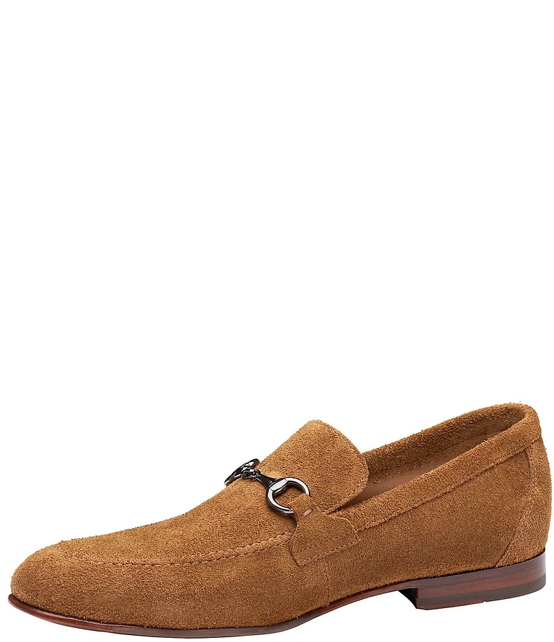 Johnston & Murphy Men's Higgins Bit Suede Loafer