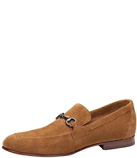 Johnston & Murphy Men's Higgins Bit Suede Loafer
