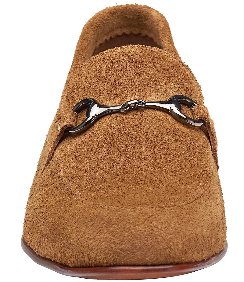 Johnston & Murphy Men's Higgins Bit Suede Loafer