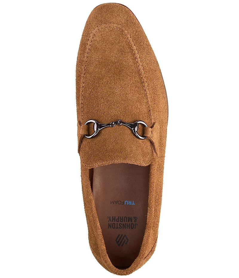 Johnston & Murphy Men's Higgins Bit Suede Loafer