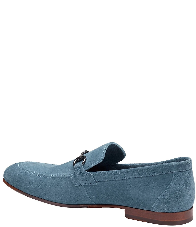 Johnston & Murphy Men's Higgins Bit Suede Loafer