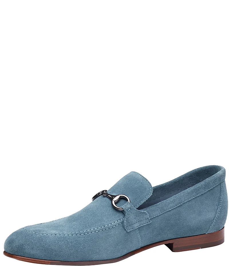 Johnston & Murphy Men's Higgins Bit Suede Loafer