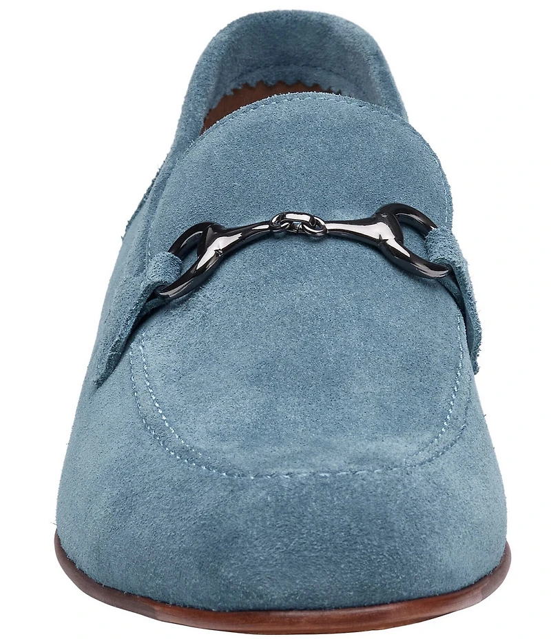 Johnston & Murphy Men's Higgins Bit Suede Loafer
