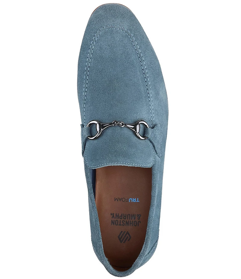 Johnston & Murphy Men's Higgins Bit Suede Loafer