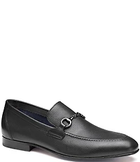Johnston & Murphy Men's Higgins Leather Bit Loafers