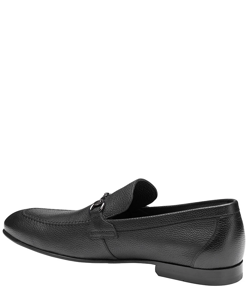 Johnston & Murphy Men's Higgins Leather Bit Loafers